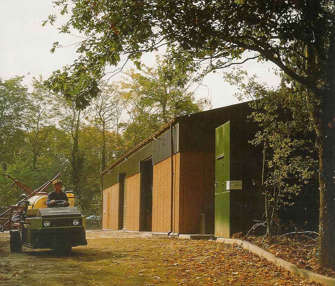 Apex Roof Concrete Garages